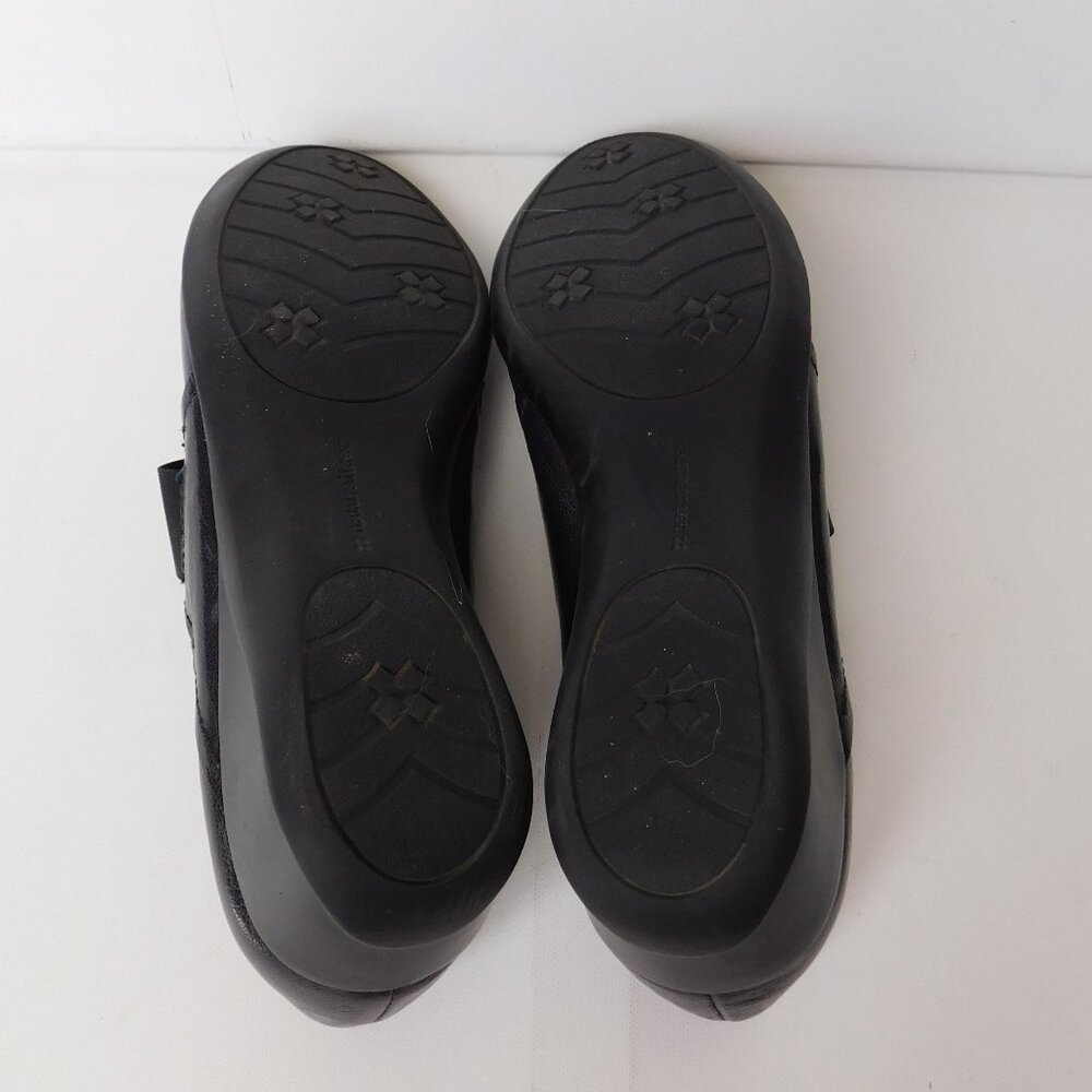 Naturalizer SZ 9 N   Dark Blue Mary Janes Ande   N5 Comfort Wedge  Elastic Strap - Picture 6 of 7